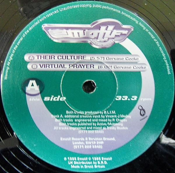B.L.I.M. - Their Culture / Virtual Prayer