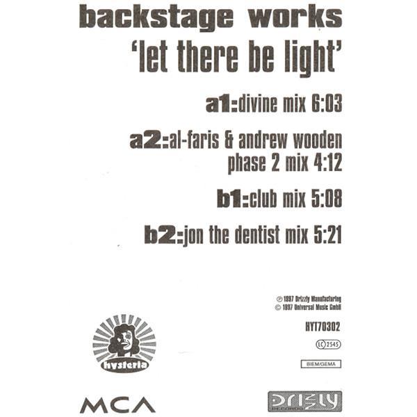 Backstage Works - Let There Be Light
