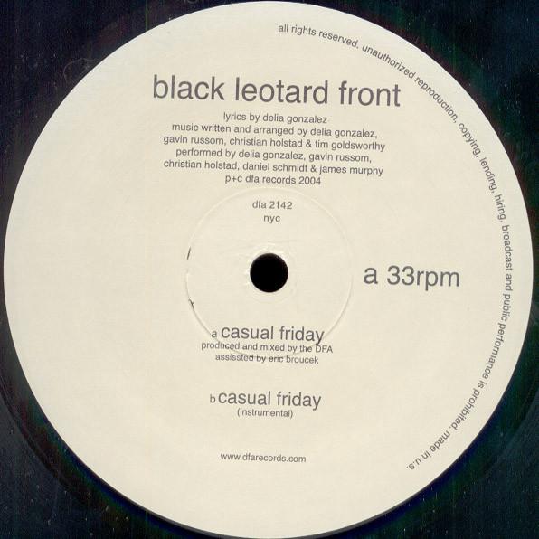 Black Leotard Front - Casual Friday