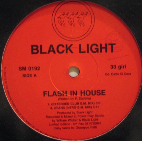 Black Light  - Flash In House