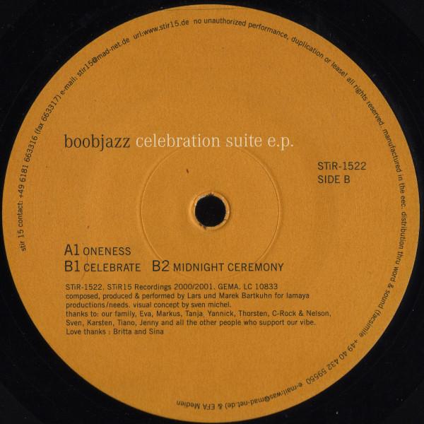 Boobjazz - Celebration Suite E.P.