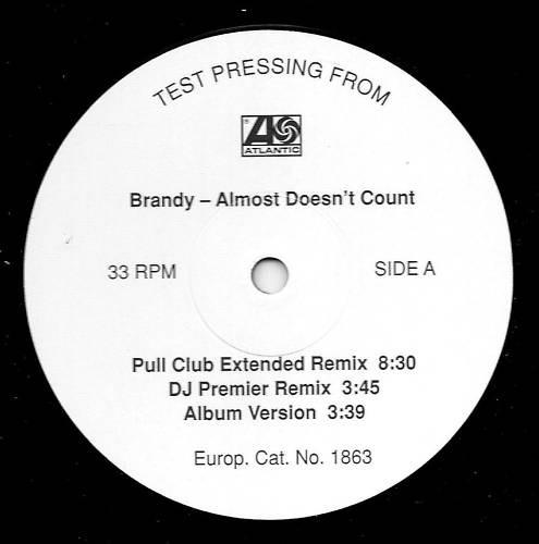 Brandy  - Almost Doesn't Count