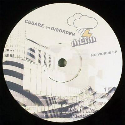 Cesare vs. Disorder - No Words EP