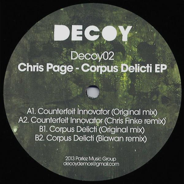 Chris Page  - Corpus Delicti EP