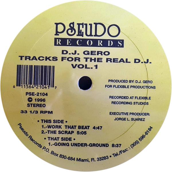 D.J. Gero - Tracks For The Real D.J. Vol. 1