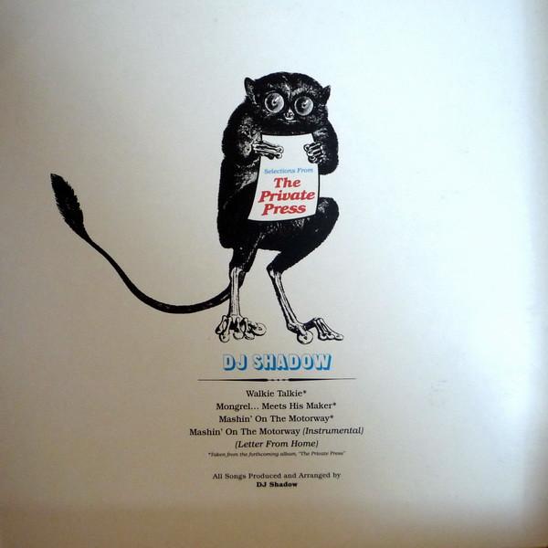 DJ Shadow - Selections From The Private Press