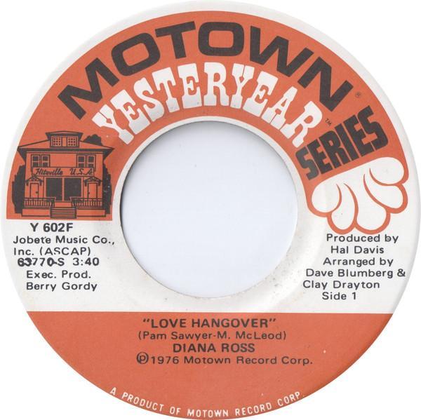 Diana Ross - Love Hangover / One Love In My Lifetime