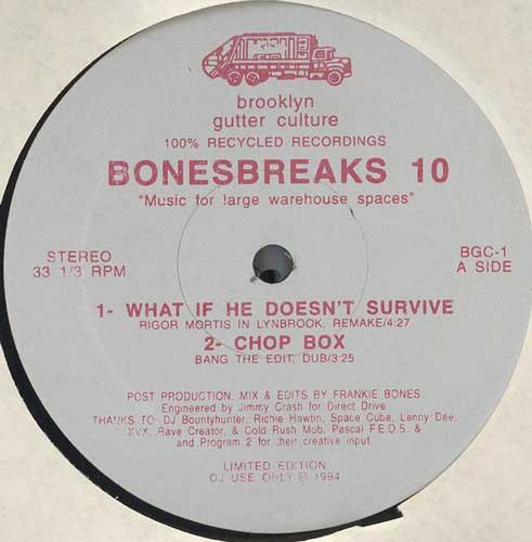 Frankie Bones - Bonesbreaks Volume 10