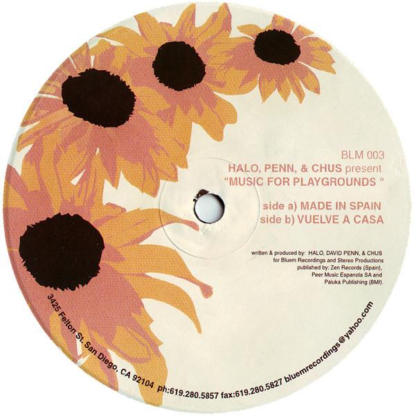 Halo, DJ Chus & David Penn - Music For Playgrounds