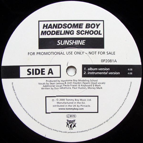 Handsome Boy Modeling School - Sunshine