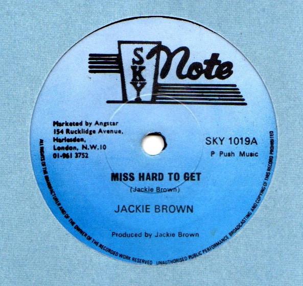 Jackie Brown - Miss Hard To Get