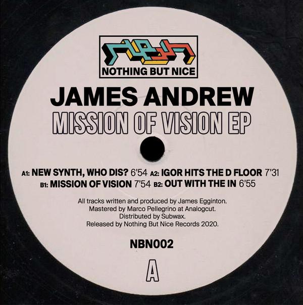 James Andrew  - Mission Of Vision EP