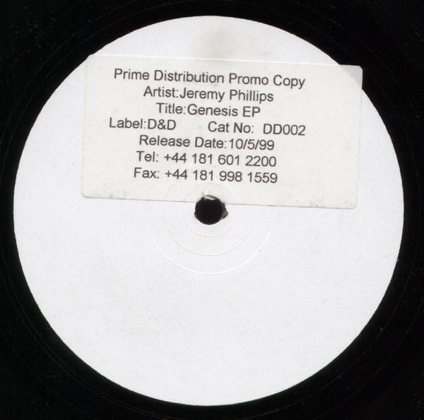 Jeremy Phillips - Genesis EP