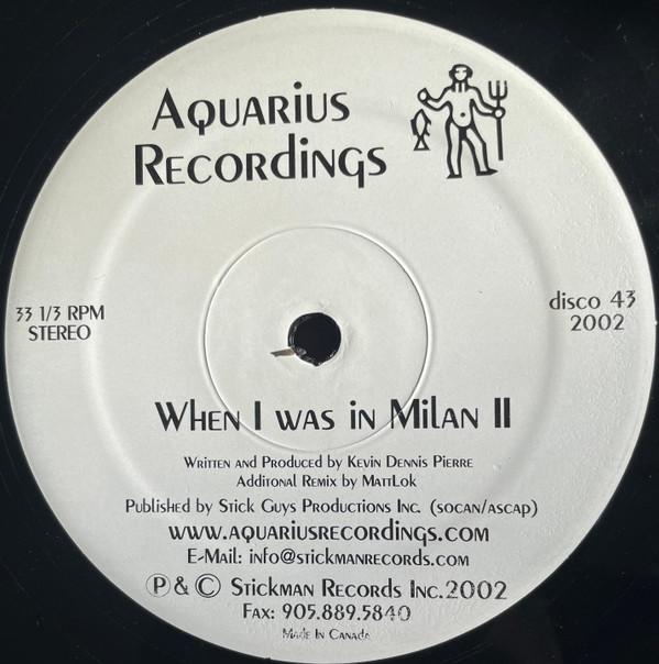 Kevin Dennis Pierre - When I Was in Milan II