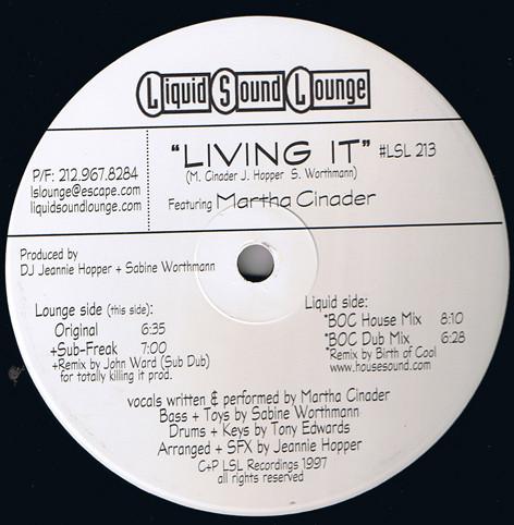 Martha Cinader - Living It