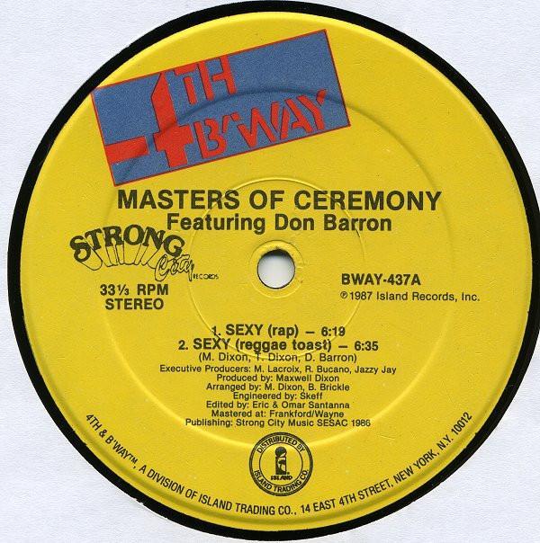 Masters Of Ceremony , Don Baron - Sexy