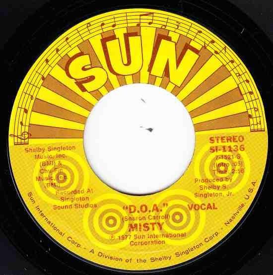 Misty , Jimmy Ellis - D.O.A. / That's All Right / Blue Moon Of Kentucky