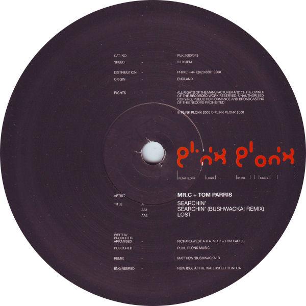 Mr. C & Tom Parris - Searchin'