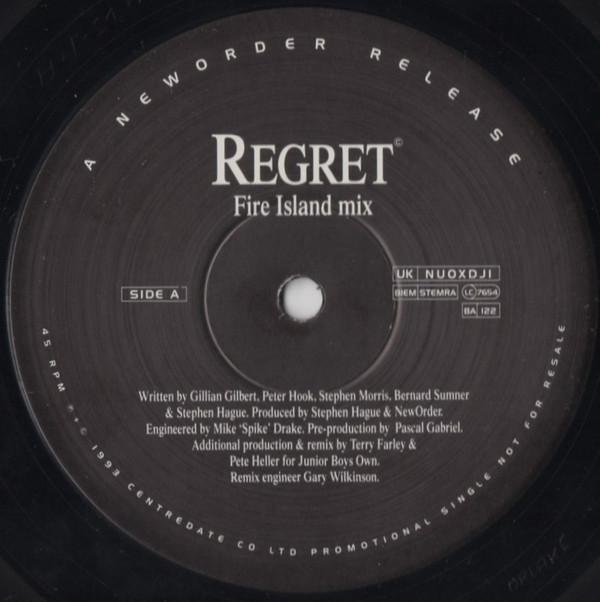 New Order - Regret
