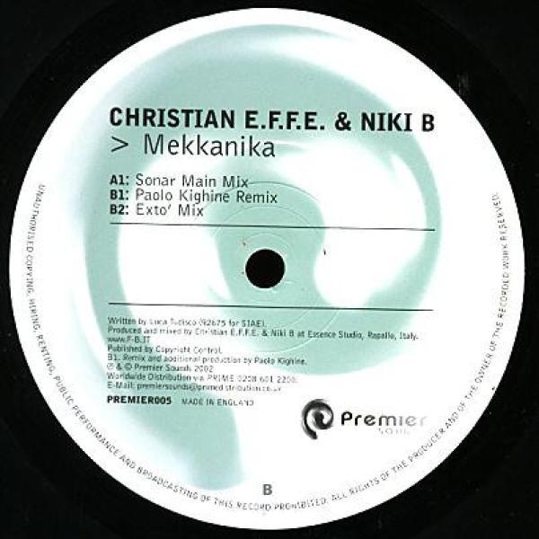 Niki B & Christian E.F.F.E. - Mekkanika
