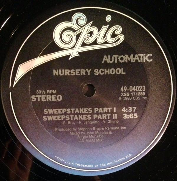Nursery School - Sweepstakes