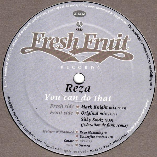 Reza  - You Can Do That