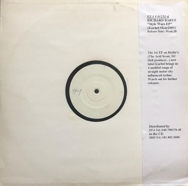 Richard Bartz - Style Wars E.P