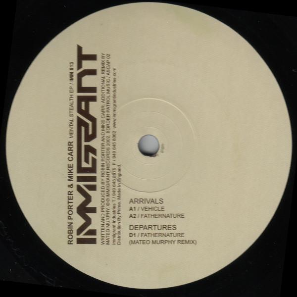 Robin Porter, Mike Carr - Mental Stealth EP