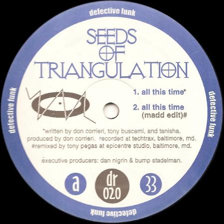 Seeds Of Triangulation - All This Time
