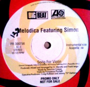 Simonne Cooper, Melodica - Song For Violin