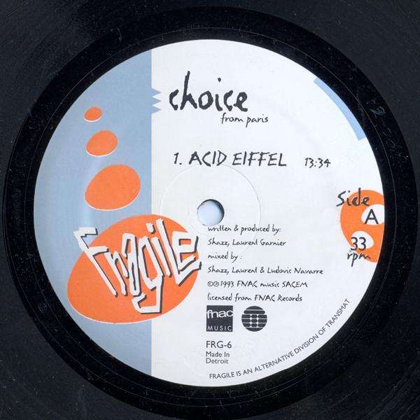 Soofle, Choice - Acid Eiffel / How Do You Plead?