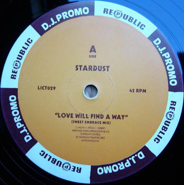 Stardust  - Love Will Find A Way / Blazin'