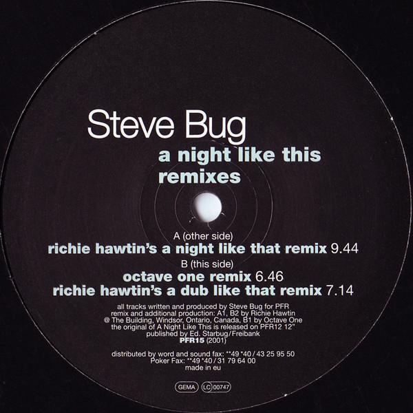 Steve Bug - A Night Like This (Remixes)