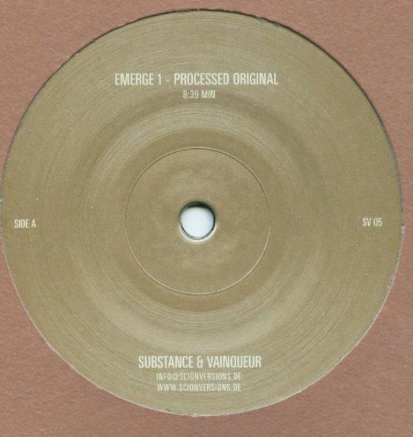 Substance & Vainqueur - Emerge