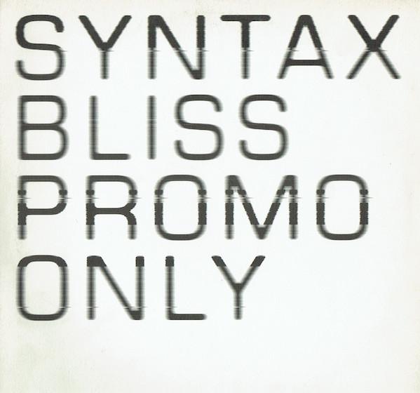 Syntax  - Bliss