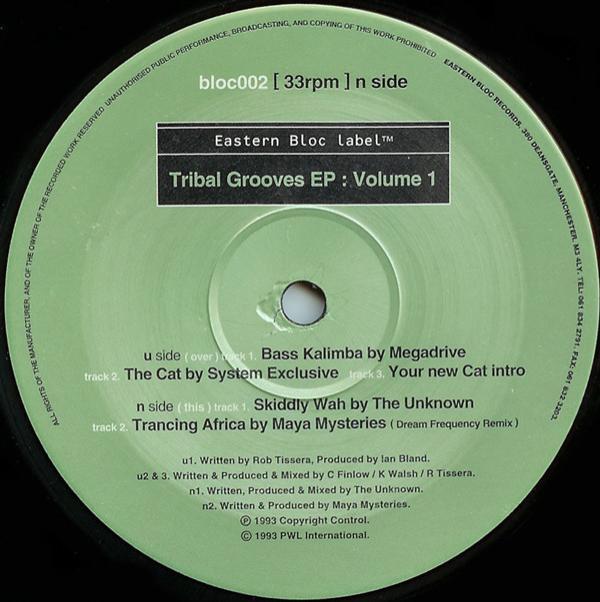  - Tribal Grooves EP : Volume 1