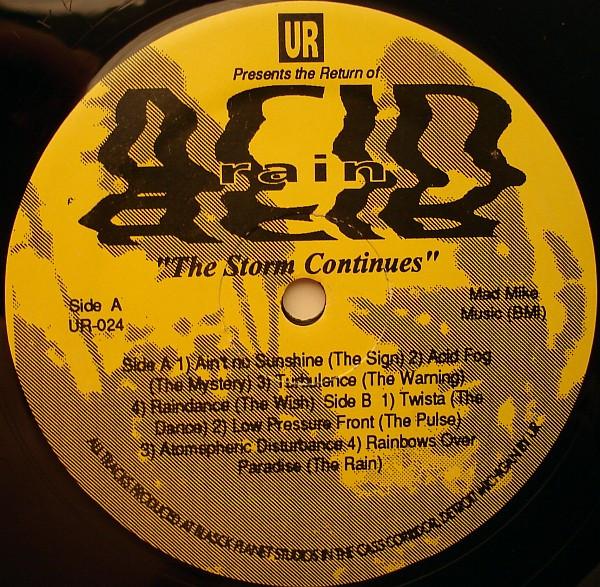 Underground Resistance - The Return Of Acid Rain - The Storm Continues