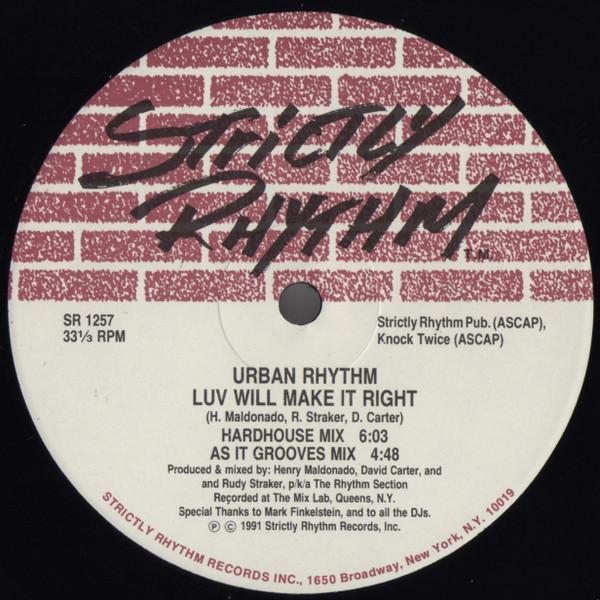 Urban Rhythm - Feel It Baby All Nite