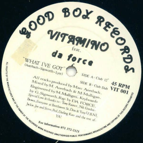 Vitamino, Ricardo Da Force - What I've Got