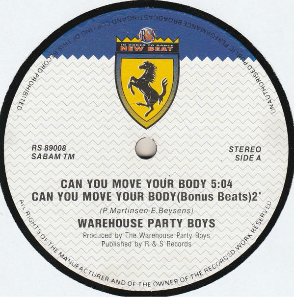 Warehouse Party Boys - Can You Move Your Body
