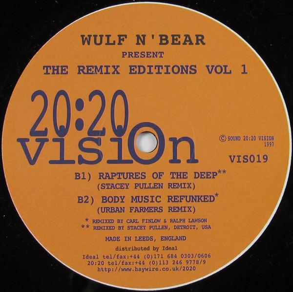 Wulf-N-Bear - The Remix Editions Vol. 1