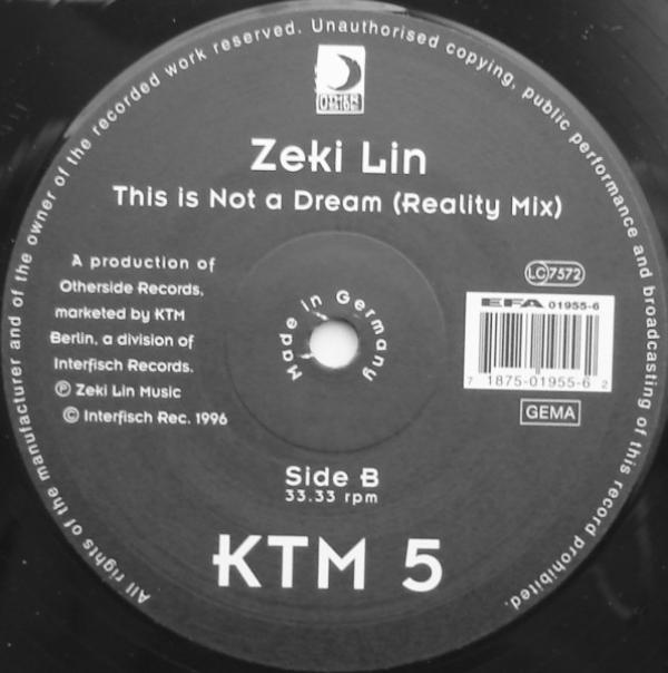 Zeki Lin - This Is Not A Dream